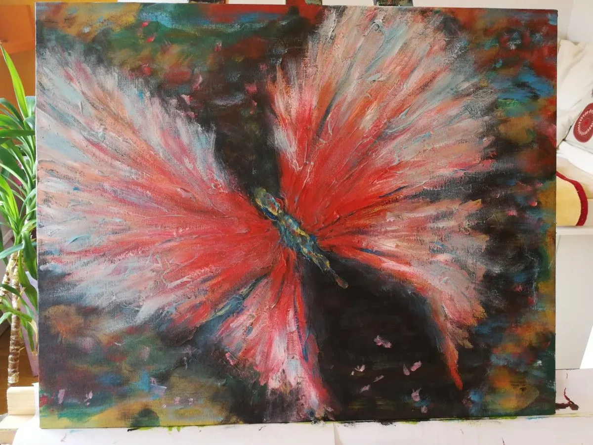 Buterfly, artwork by Petri Ška