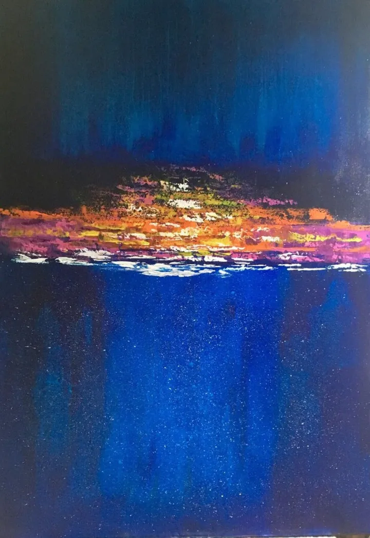 Port de la Selva, artwork by Françoise AUGUSTINE
