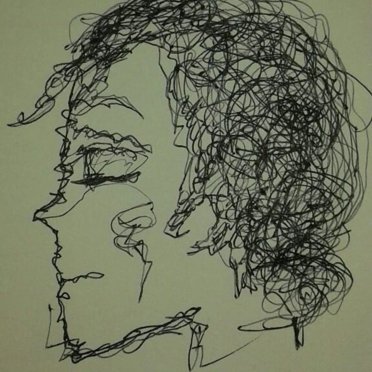 Scribbles, artwork by Macky Echaluce
