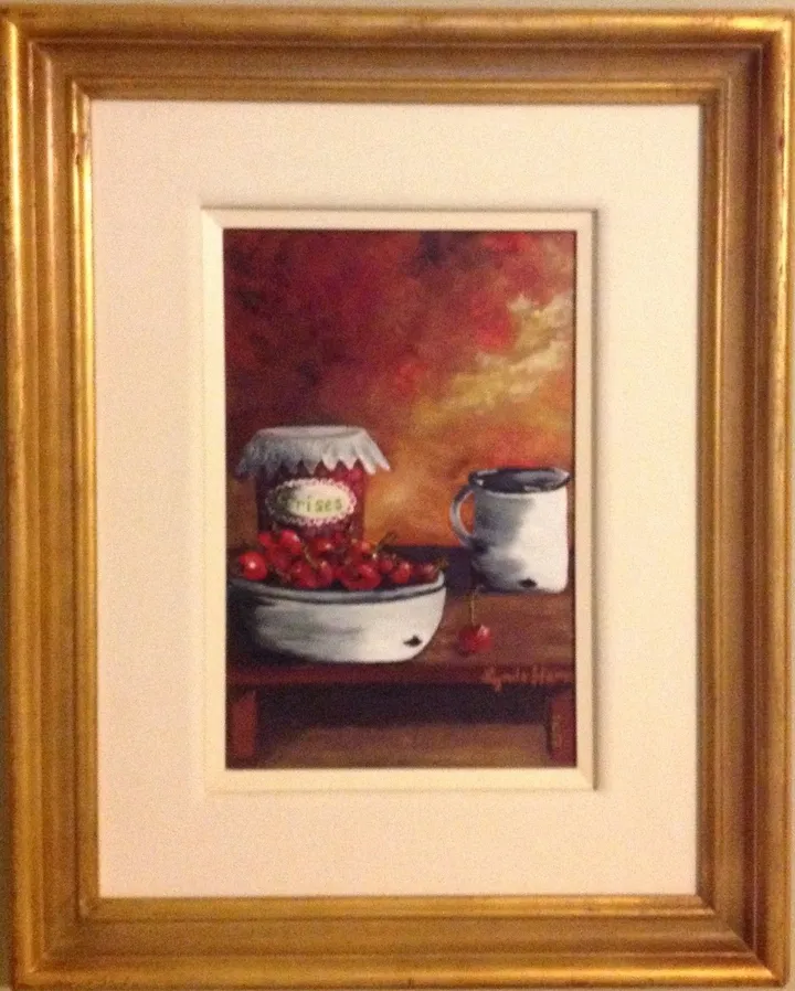 128- bon, bon les cerises, œuvre de Lynda Hamel