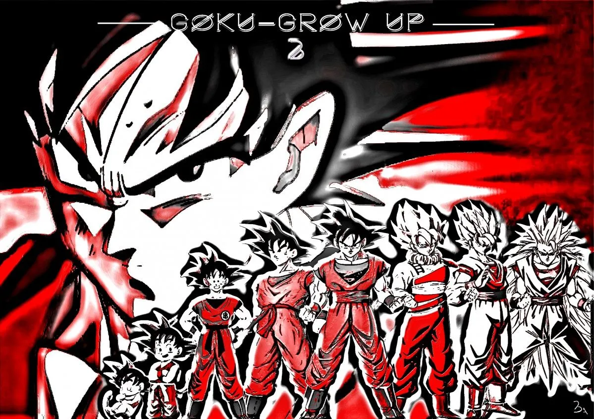 Goku Grows, œuvre de B' ART