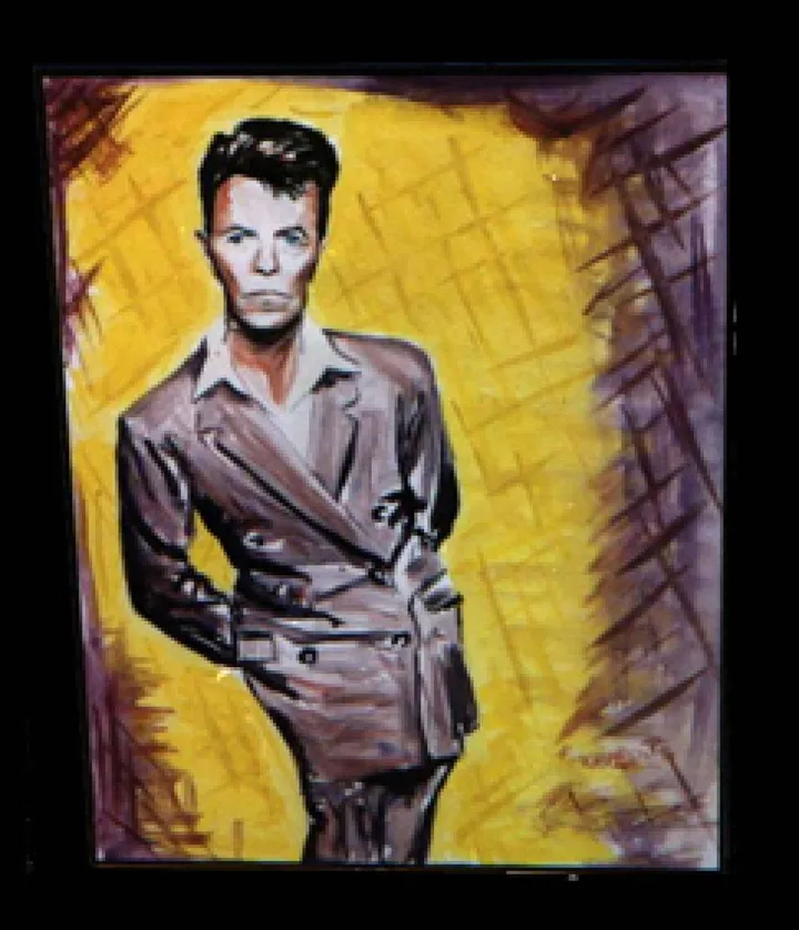 Bowie, artwork by Patrick Tubaro