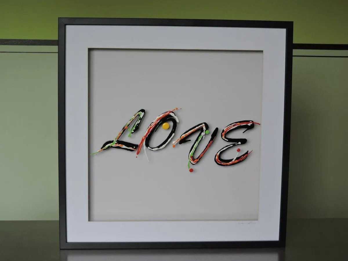 Love 2, œuvre de Rita Vandenherrewegen