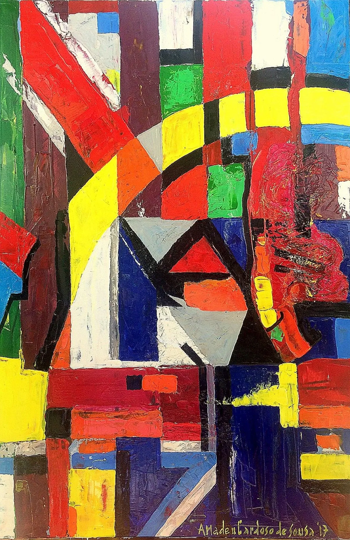 "Liberty und die Neue Ordnung" ("Liberty and the New Order"), artwork by Amadeu Cardoso de Sousa