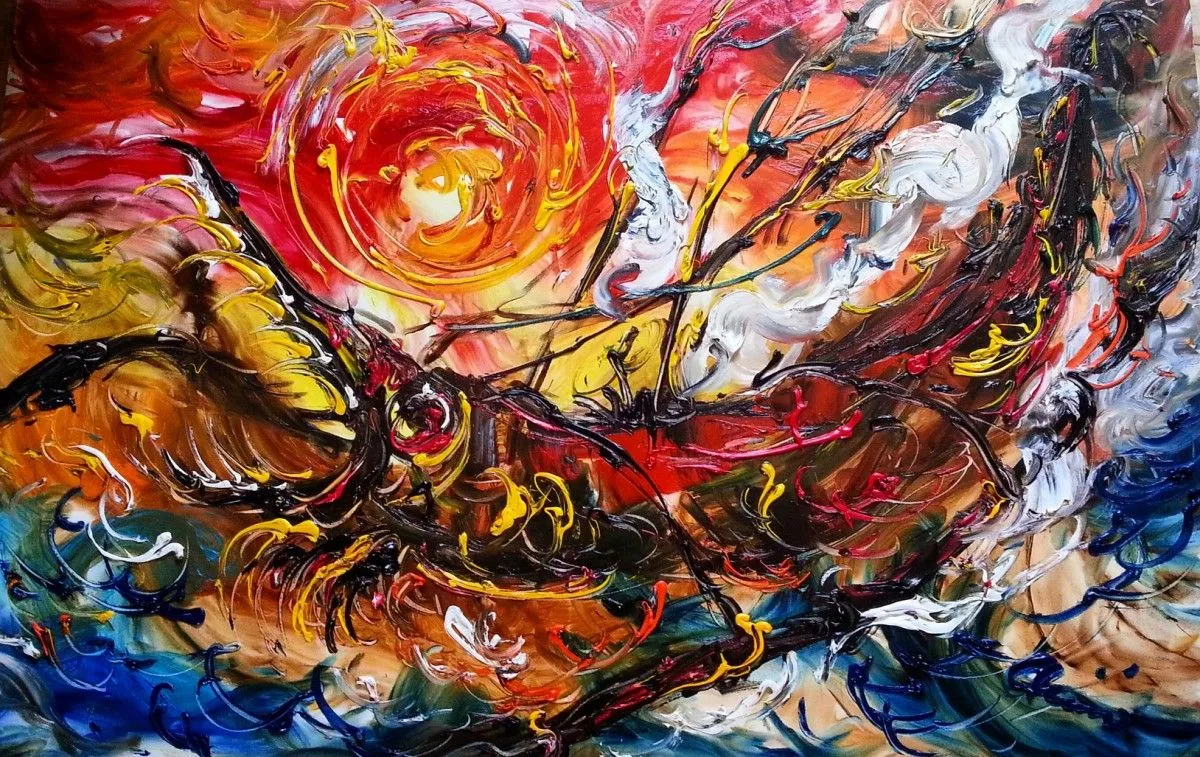 Kosamba Boat of Bali, artwork by Aam Rachmansyah