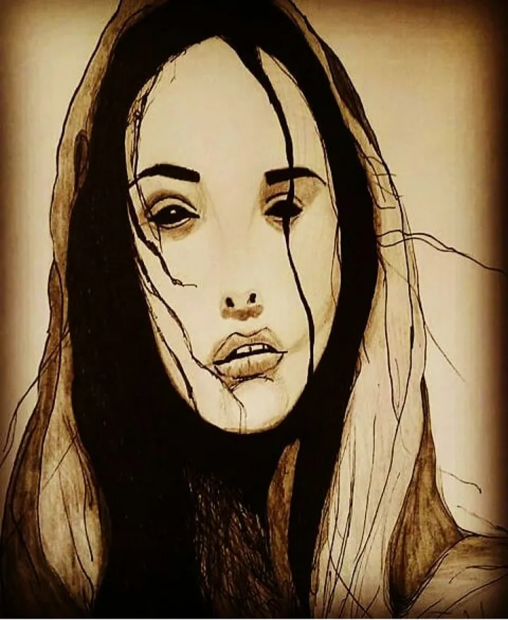 Mujer de otro mundo, œuvre de Gaston Abregu