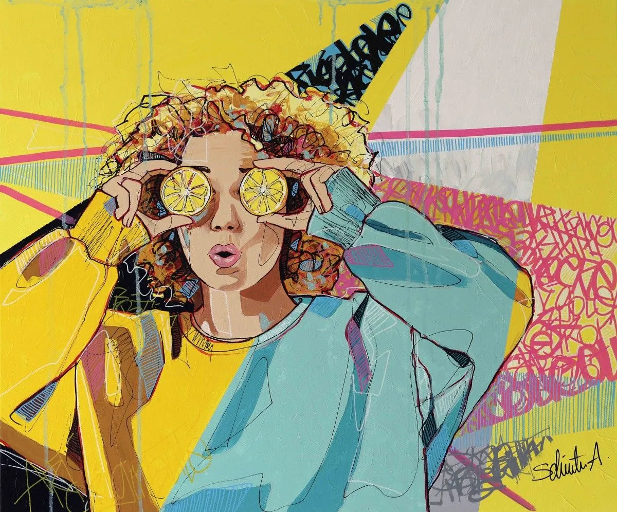 Belle et Acidulée, artwork by Audrey Schintu