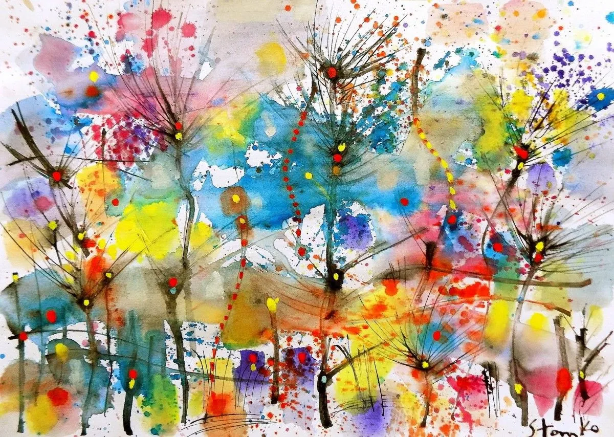 Nocturne-CCXXVIII (homage to Chopin), artwork by Stanislav Bojankov