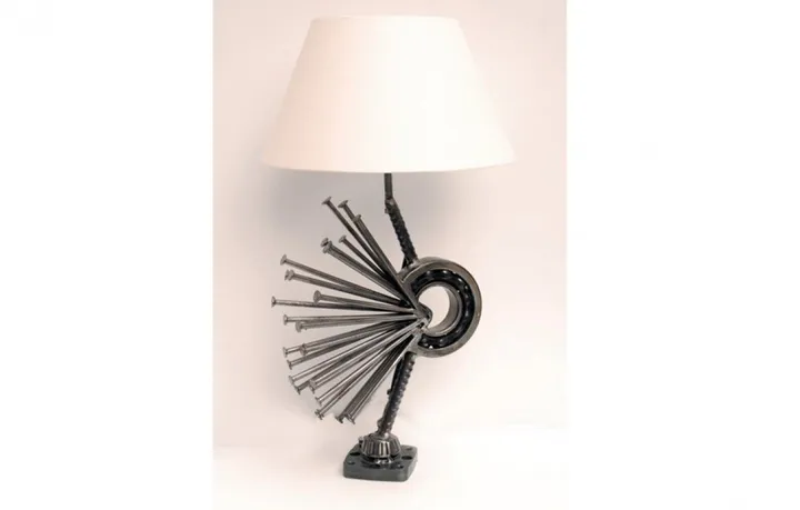 Abstract metal art sculpture, artwork by Dendrinos gIANNIS