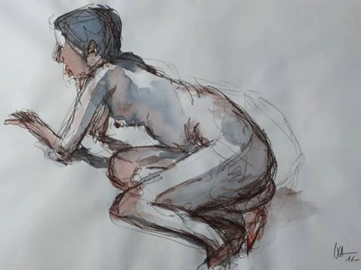 NUDE ATTITUDE - XXII, œuvre de Pixtabxl Station