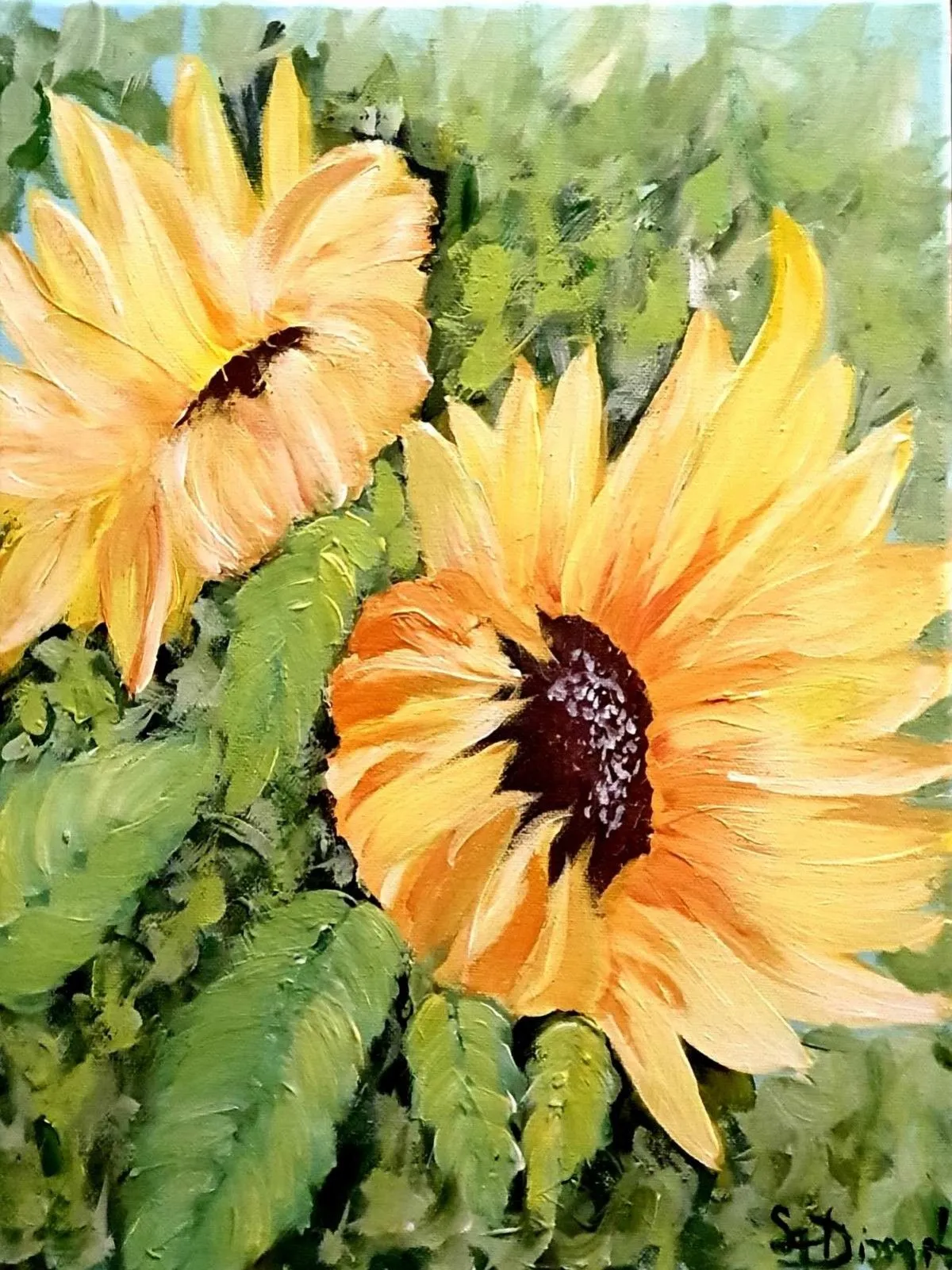 SUNNY MORNING, œuvre de Stanislava Dimitrova