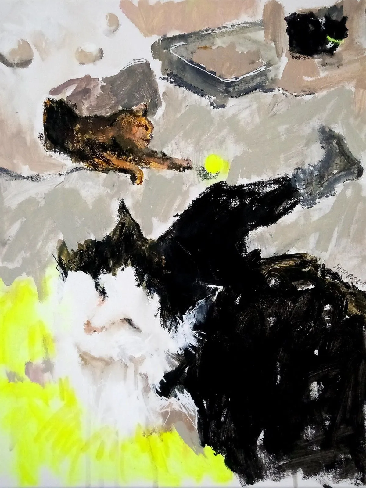 Machiavelli #3, artwork by Valerie Lazareva