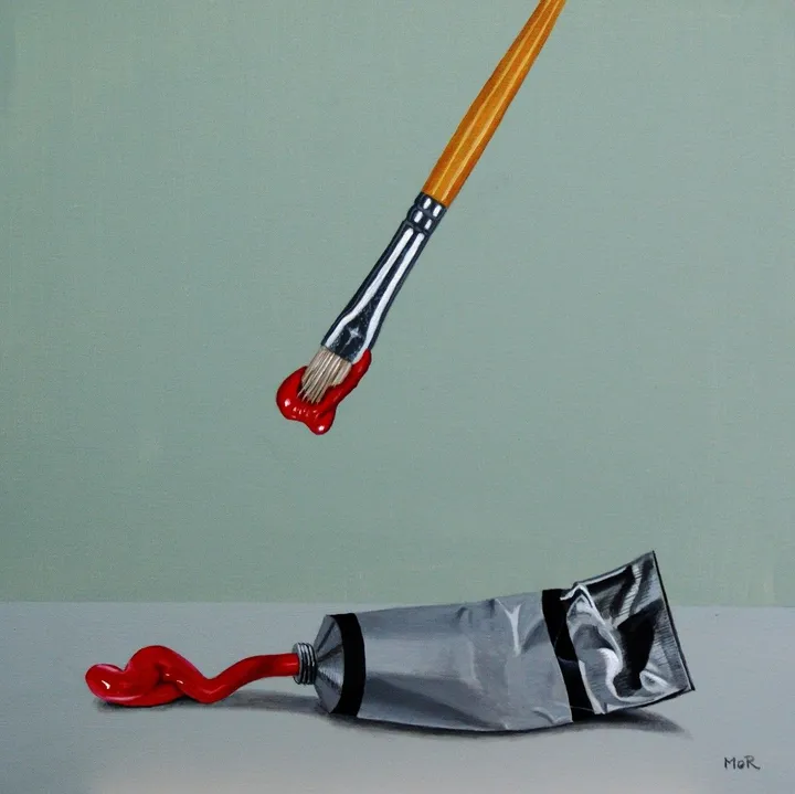 Painter´s Blood, œuvre de Dietrich Moravec