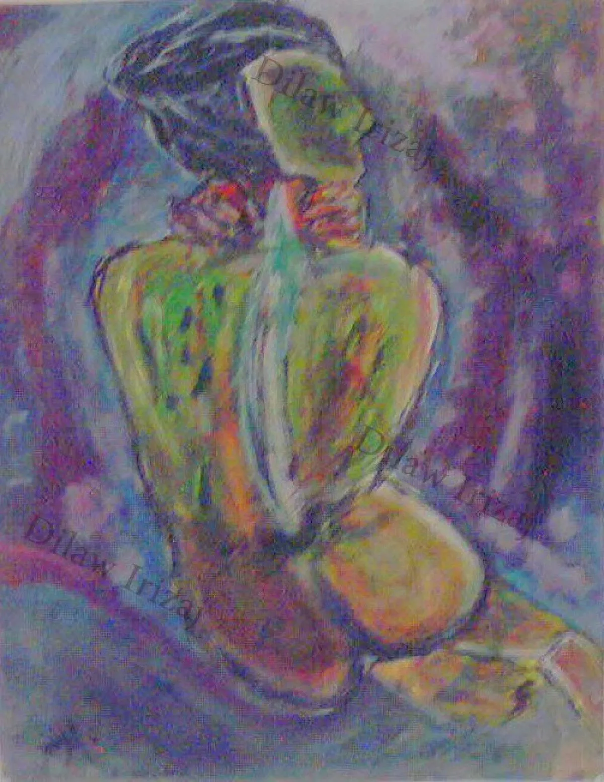 lonely LouLou, artwork by walid jaziri