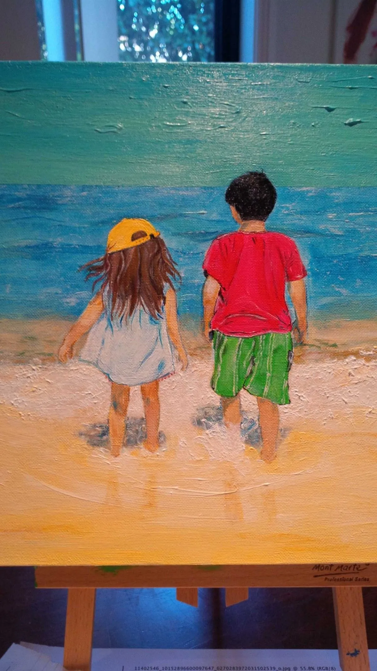 Lovely sounds of the Sea, artwork by Deb Angel