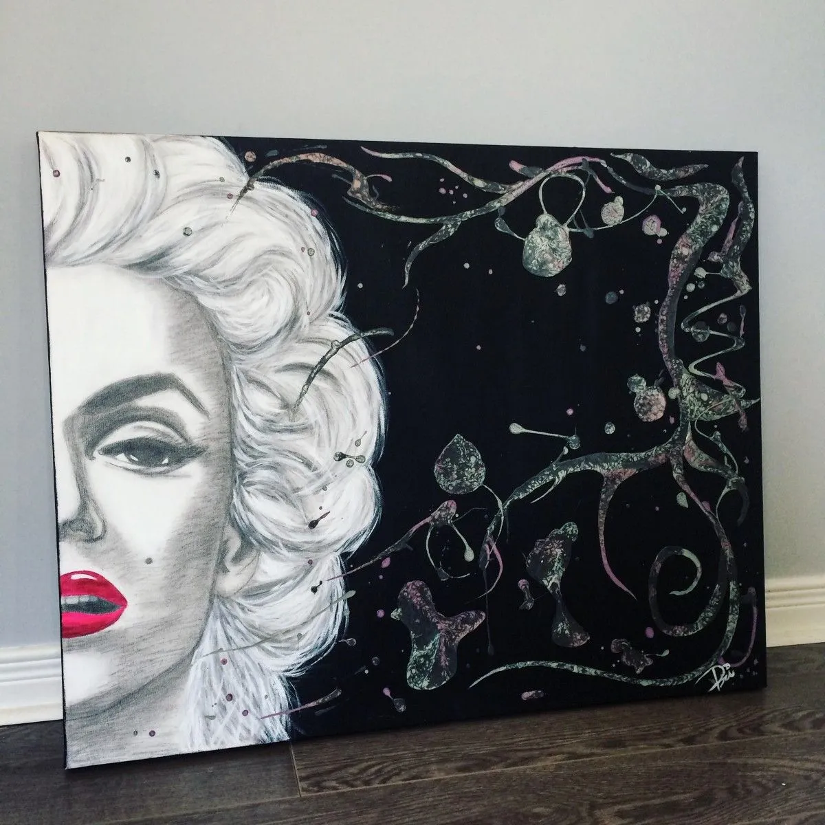 Marilyn, artwork by Priscilla Charbonneau
