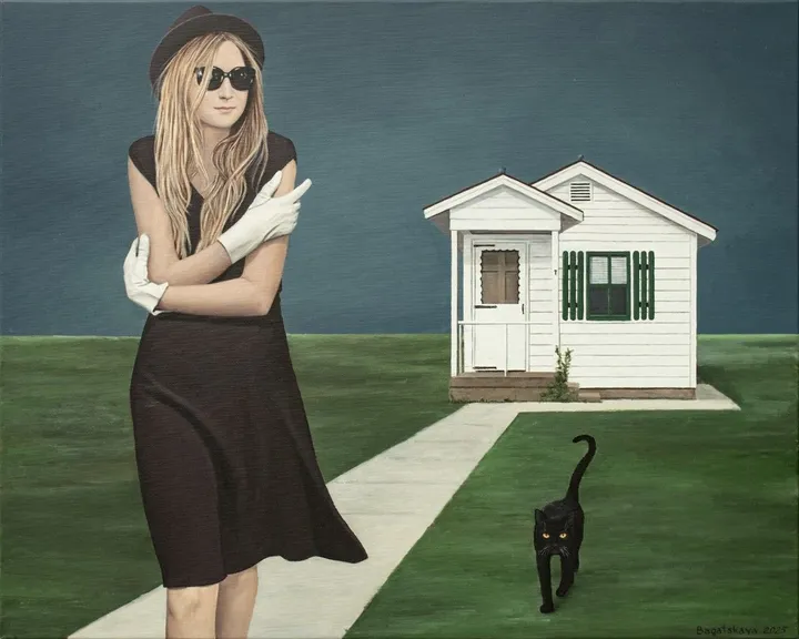 House of the Black Cat, artwork by Nataliya Bagatskaya