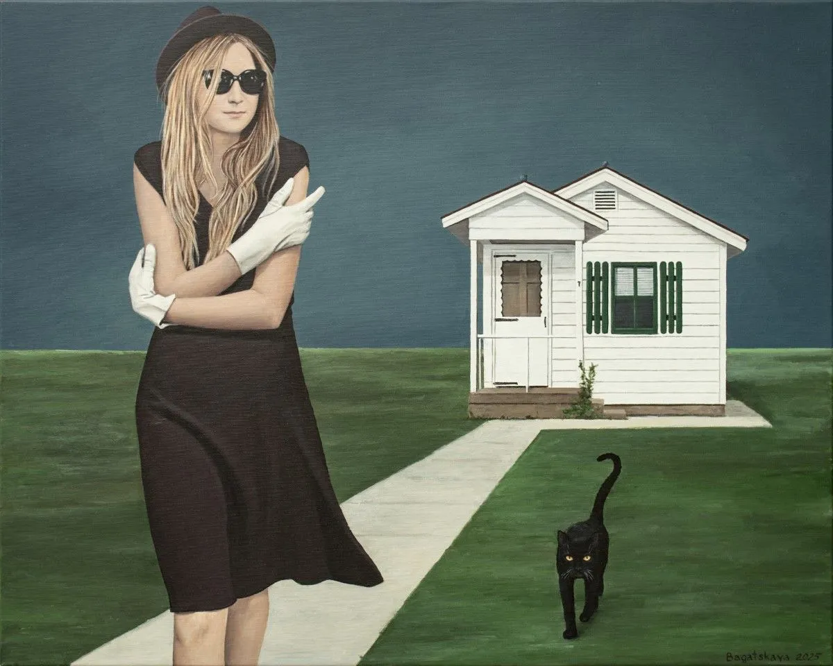 House of the Black Cat, artwork by Nataliya Bagatskaya