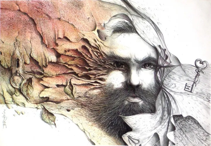 Barbu, œuvre de Benoît Rondia