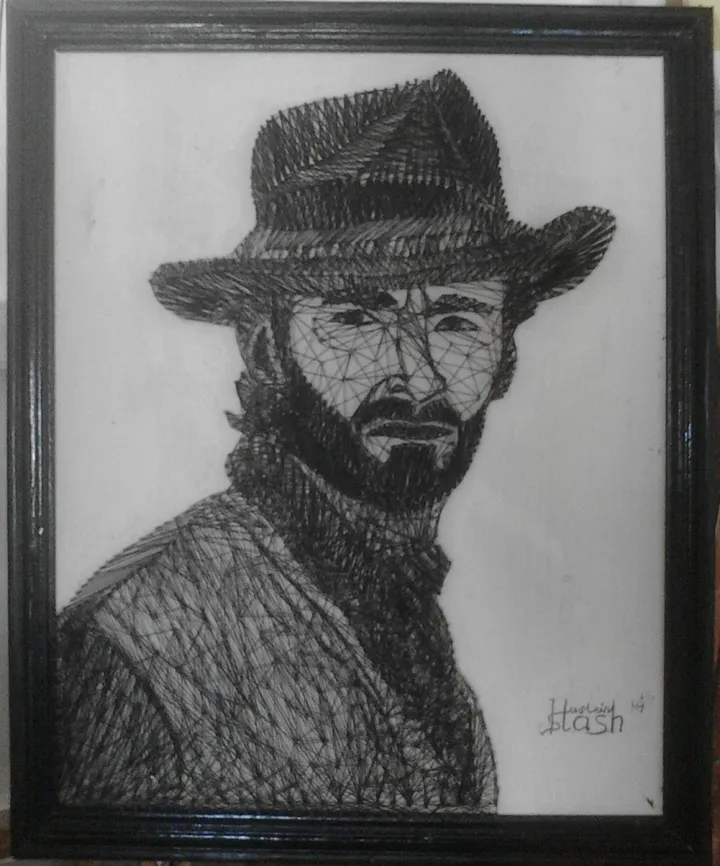 The cowboy (Hugh jackman in Australia Movie), œuvre de Huslein Slash