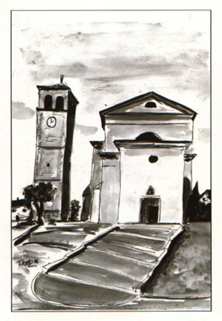 Chiesa di Pozzuolo del Friuli, œuvre de Patrick Tubaro