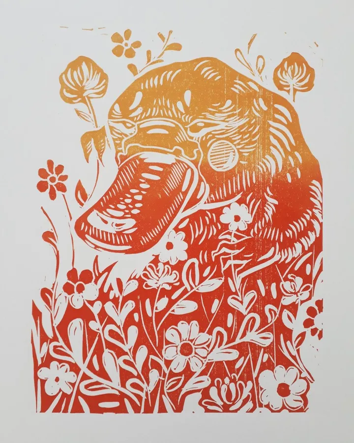 Covid 19, artwork by Laurianne Choquette