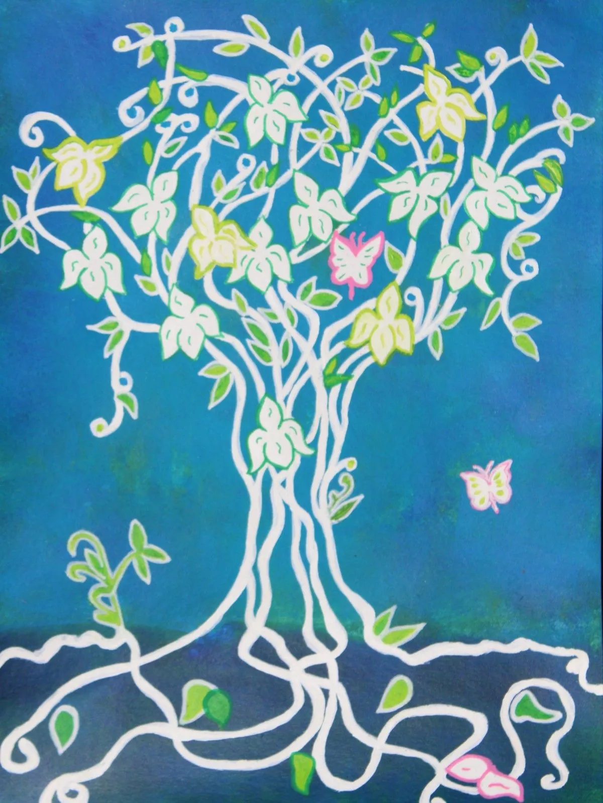 Arbre de vie, œuvre de Corinne Brossier