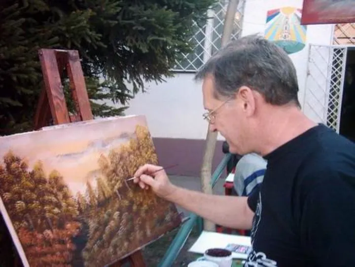 landscape, œuvre de Misi Hallai