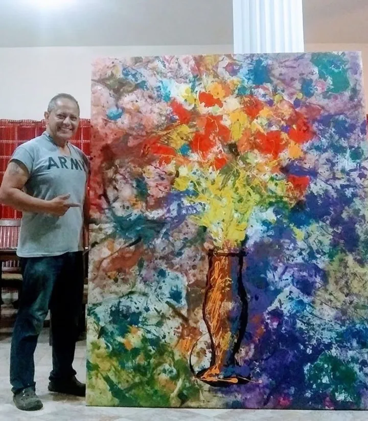 FLORES, œuvre de Miguel Angel Méndez