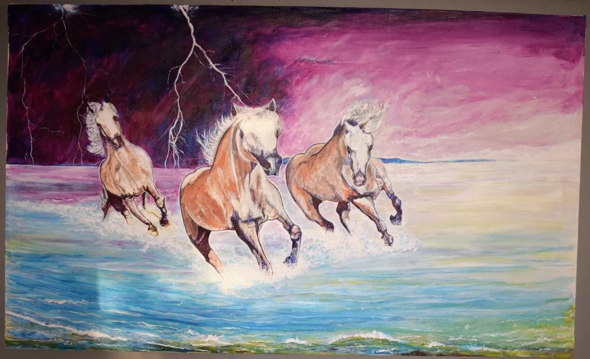 The Race, artwork by Denis Roucau