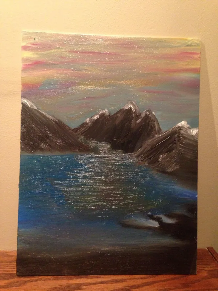 Colorado Peaks, artwork by Brian Majcher
