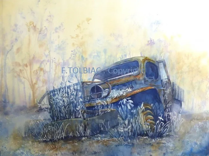 Ad vitam aerternam, œuvre de Françoise TOLBIAC