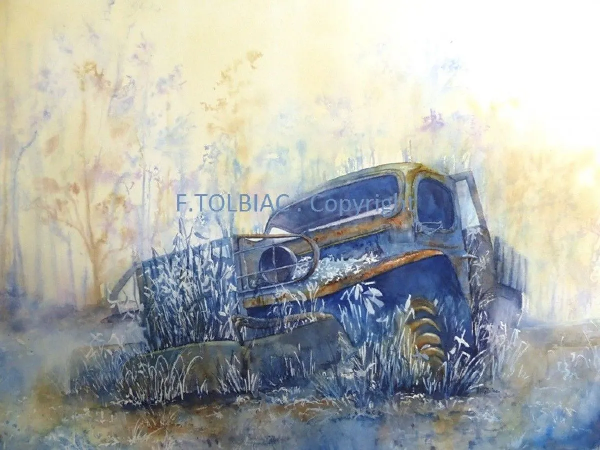 Ad vitam aerternam, artwork by Françoise TOLBIAC
