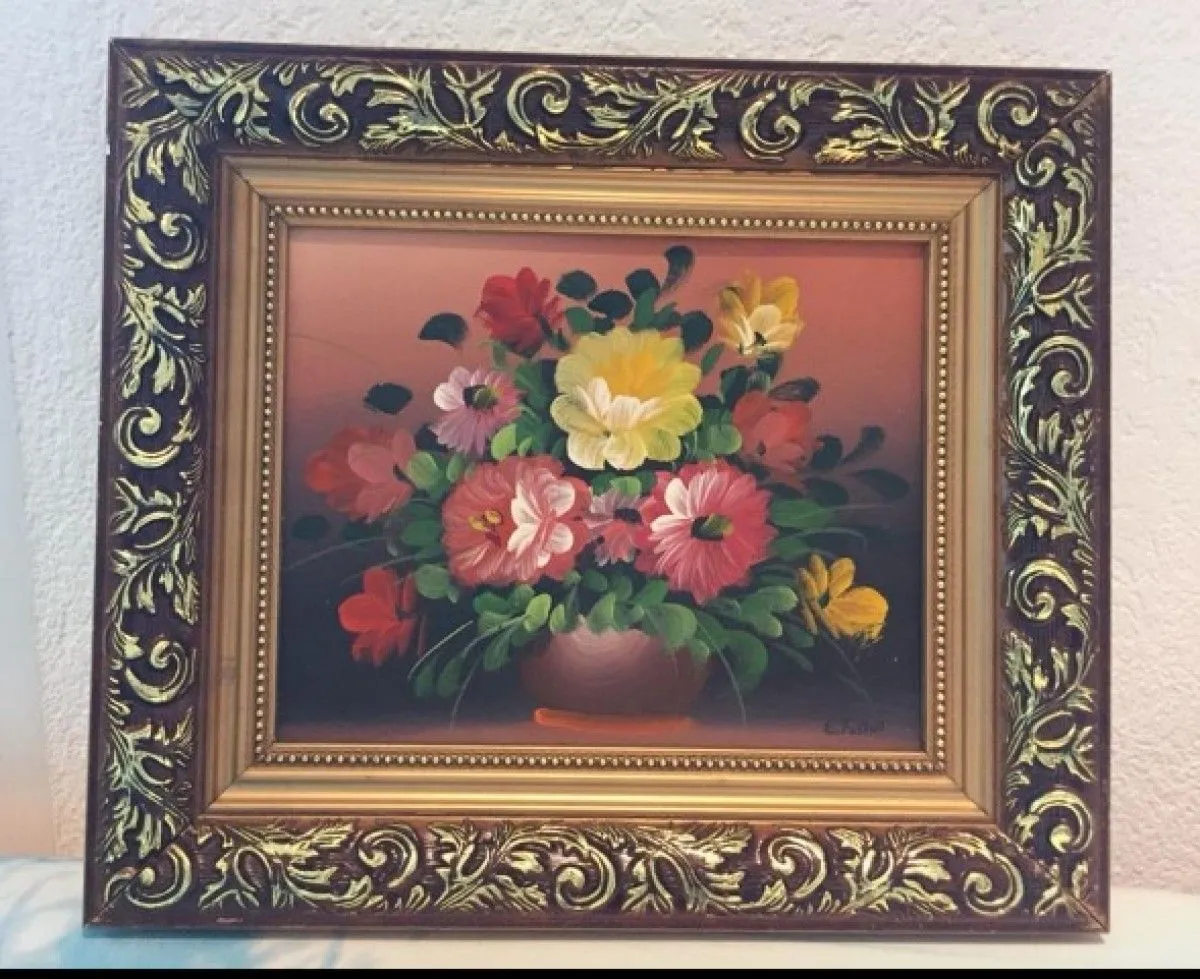 Oil on canvas, artwork by Jola Jona