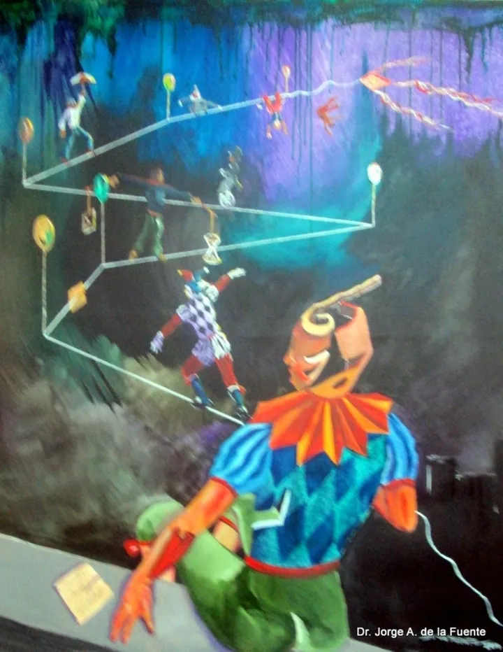 EQUILIBRIUM OF LIFE, artwork by Jorge De la Fuente