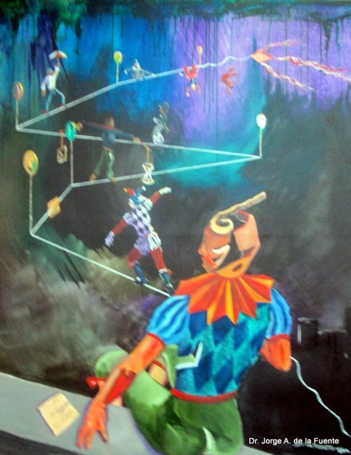 EQUILIBRIUM OF LIFE, artwork by Jorge De la Fuente