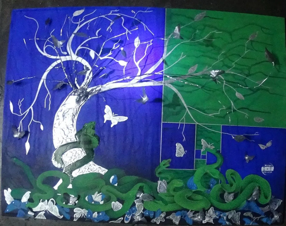 genocidio, artwork by Angela Yessenia