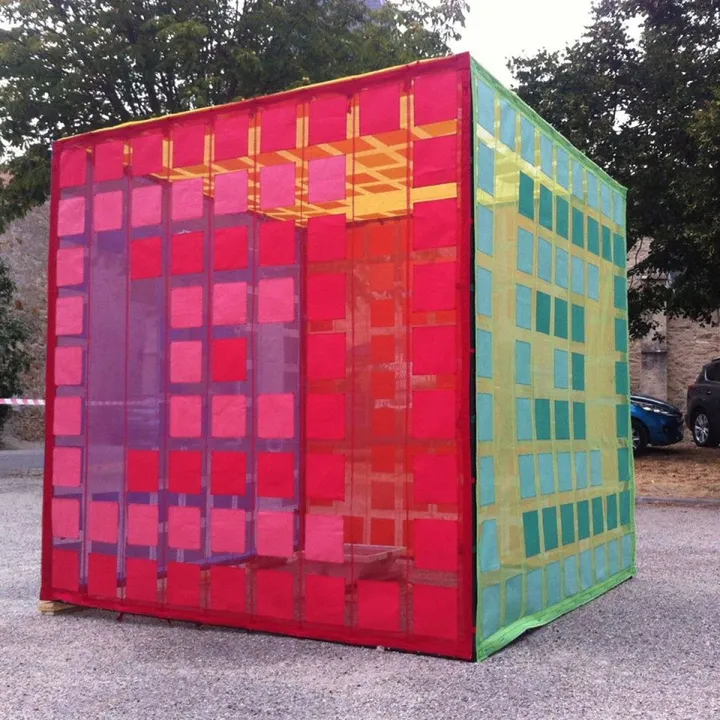 Le cube magique, œuvre de Catherine Cappeau