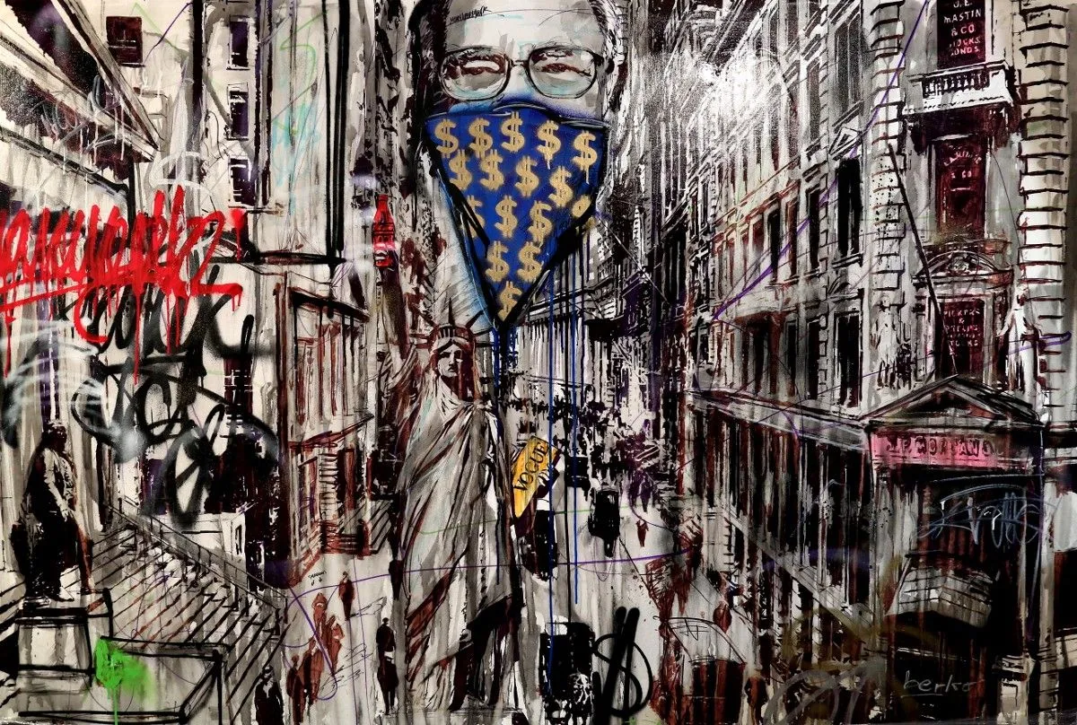NYC - Death, artwork by Berko .