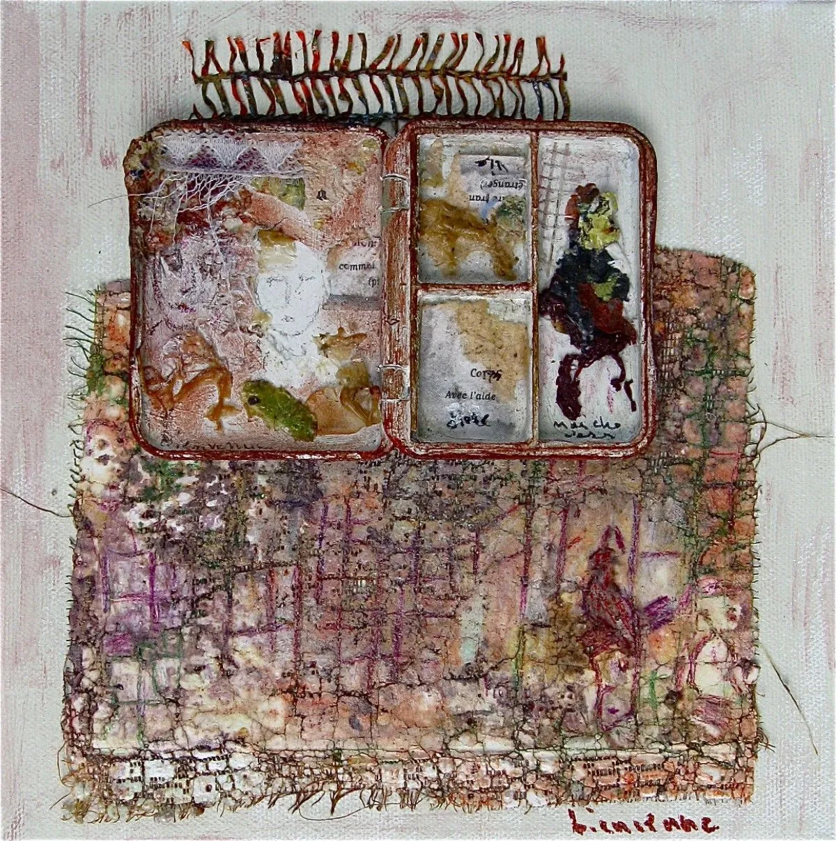 Vers un ailleurs, artwork by Claire Bienvenue
