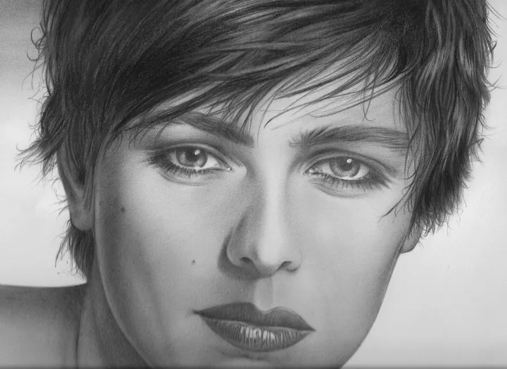 Le regard, artwork by Bernard Verriez