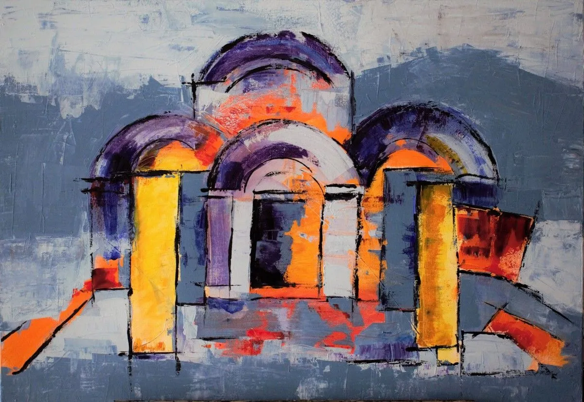 ARCHITEKTURA, œuvre de Magdalena Wozniak-Melissourgaki