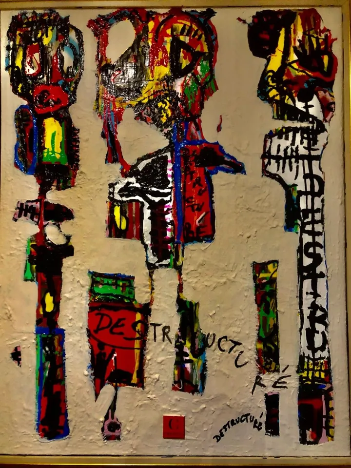 Destructuré, œuvre de christophe Capocci