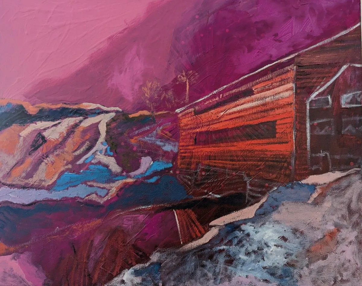 Bridge Between Time, artwork by Zaneta Pernicova