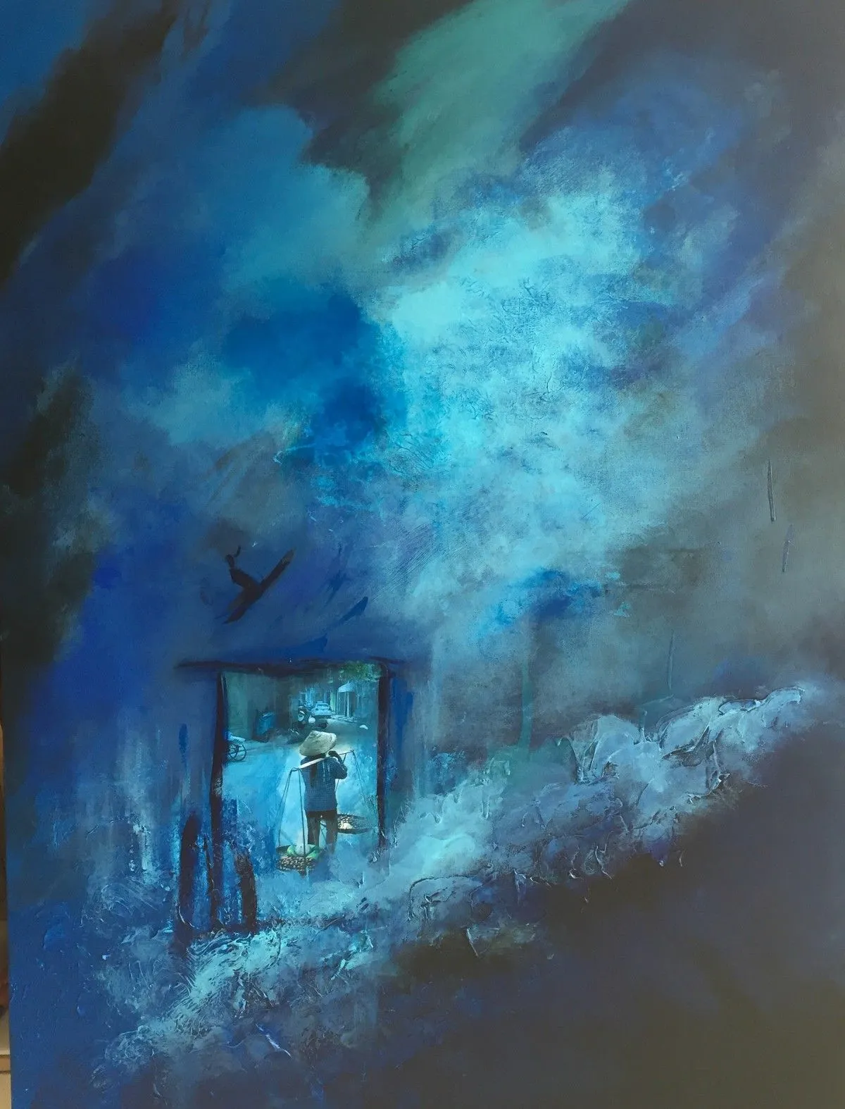 Le miroir du monde, œuvre de Christine Morency