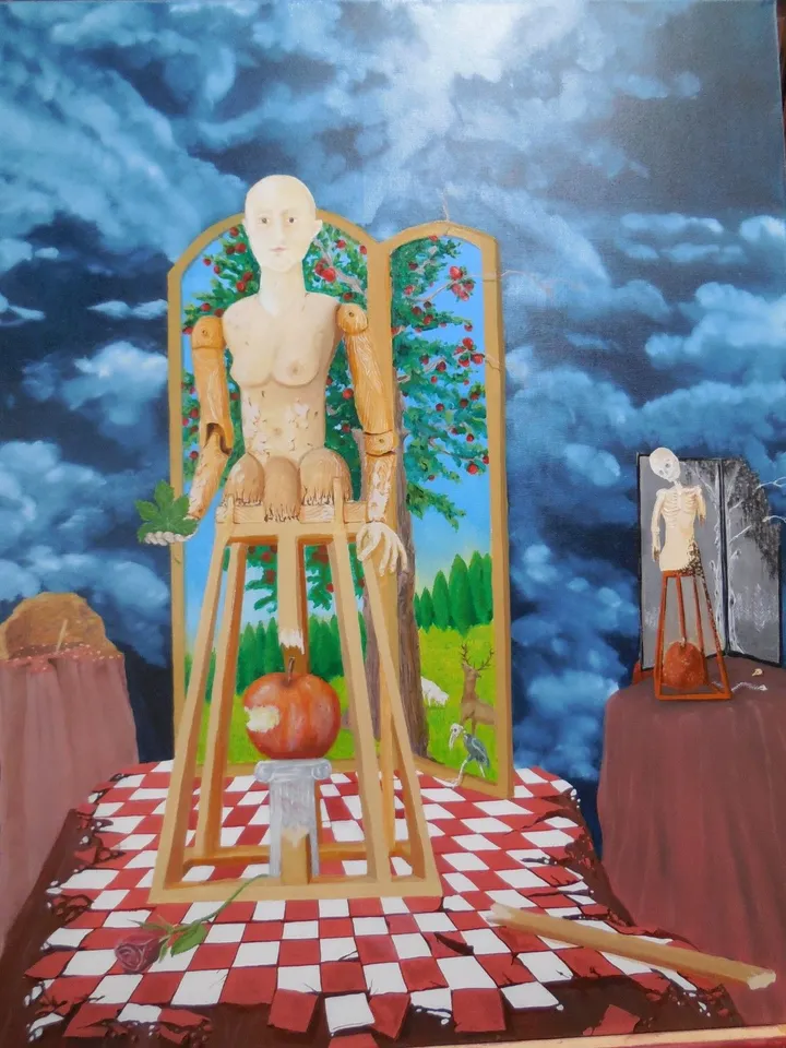 Les paradis perdus The lost paradises, œuvre de Marc Brees