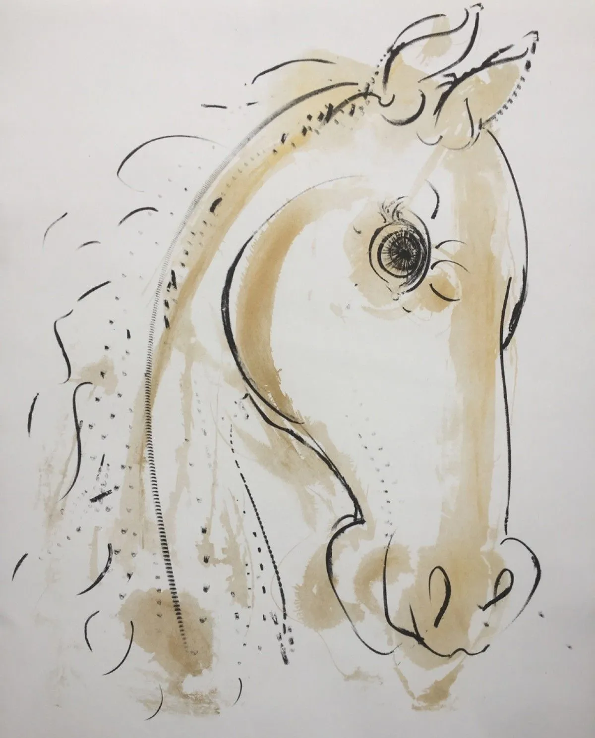 Horse, artwork by Artist Sanjay