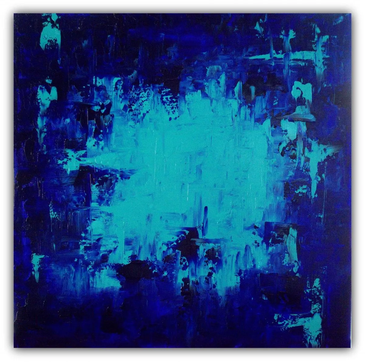 pouff, œuvre de Peinture Melanie