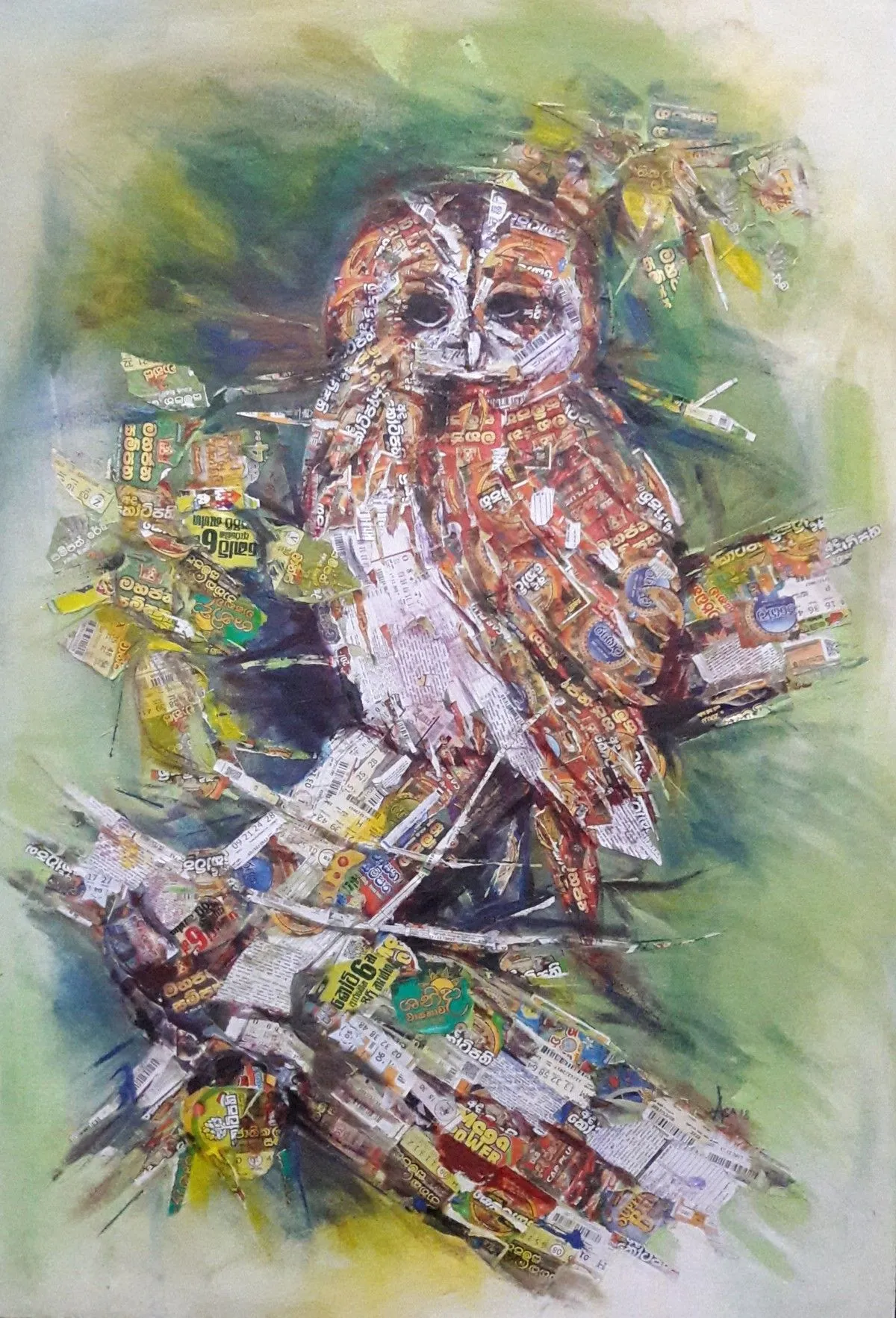 the silence observe, artwork by asanka indrajith