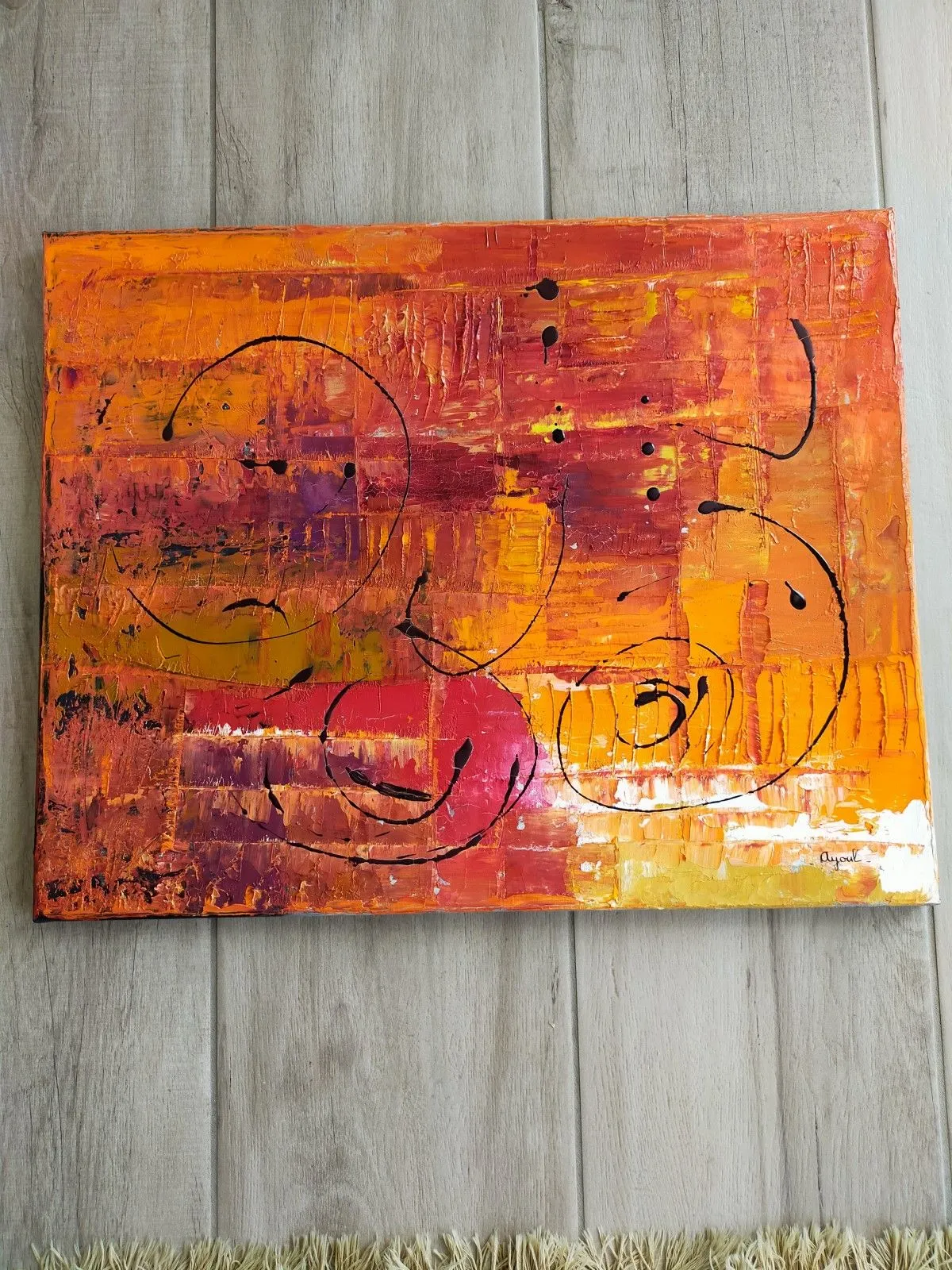 N°4, artwork by annick Ayoul
